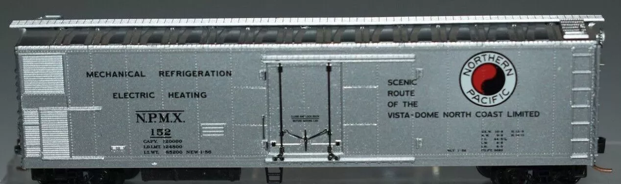Micro-trains 69150 N Scale 51' Mechanical Reefer Northern Pacific NPMX 154