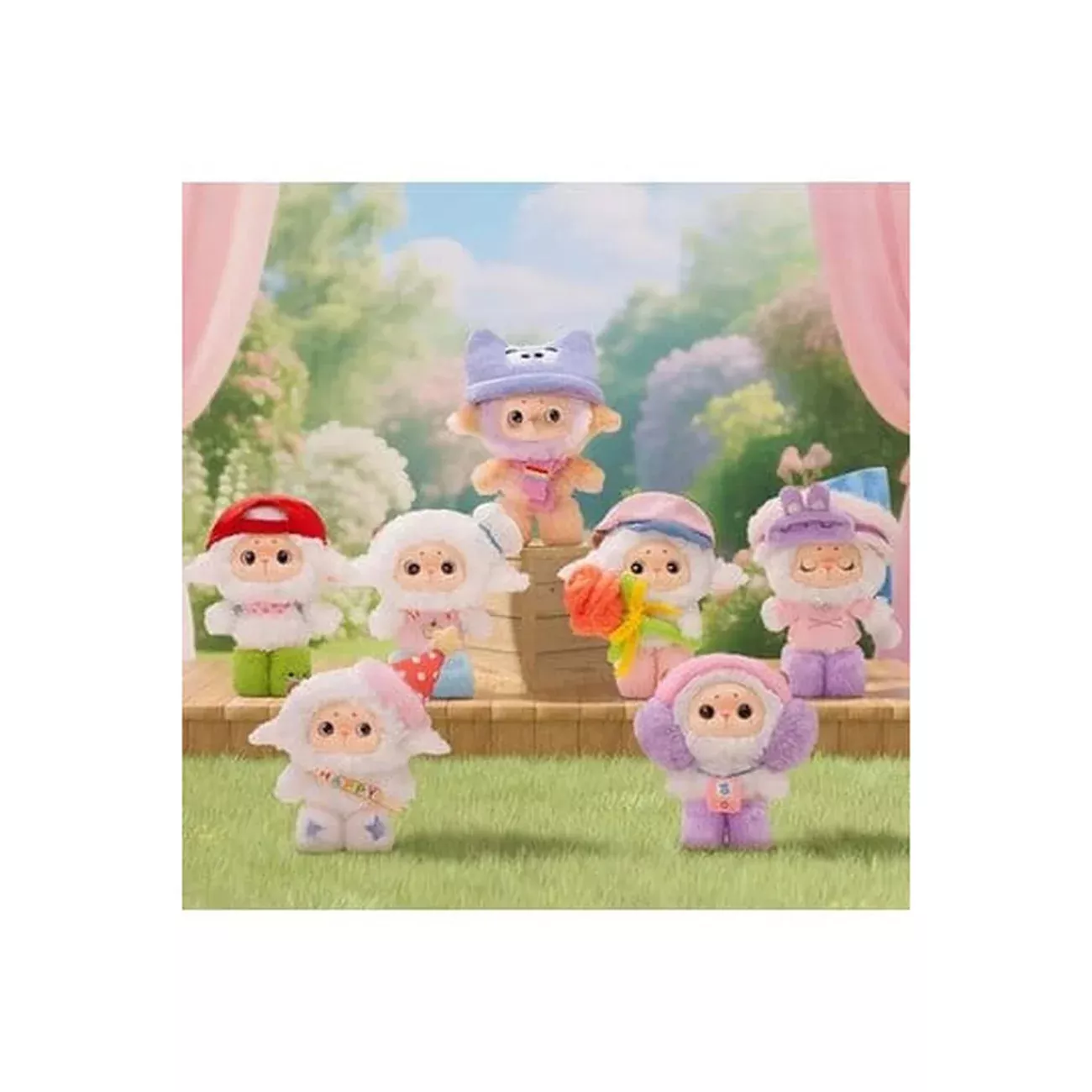 Miehuu - Chill Manual Mystery Plush Keychain
