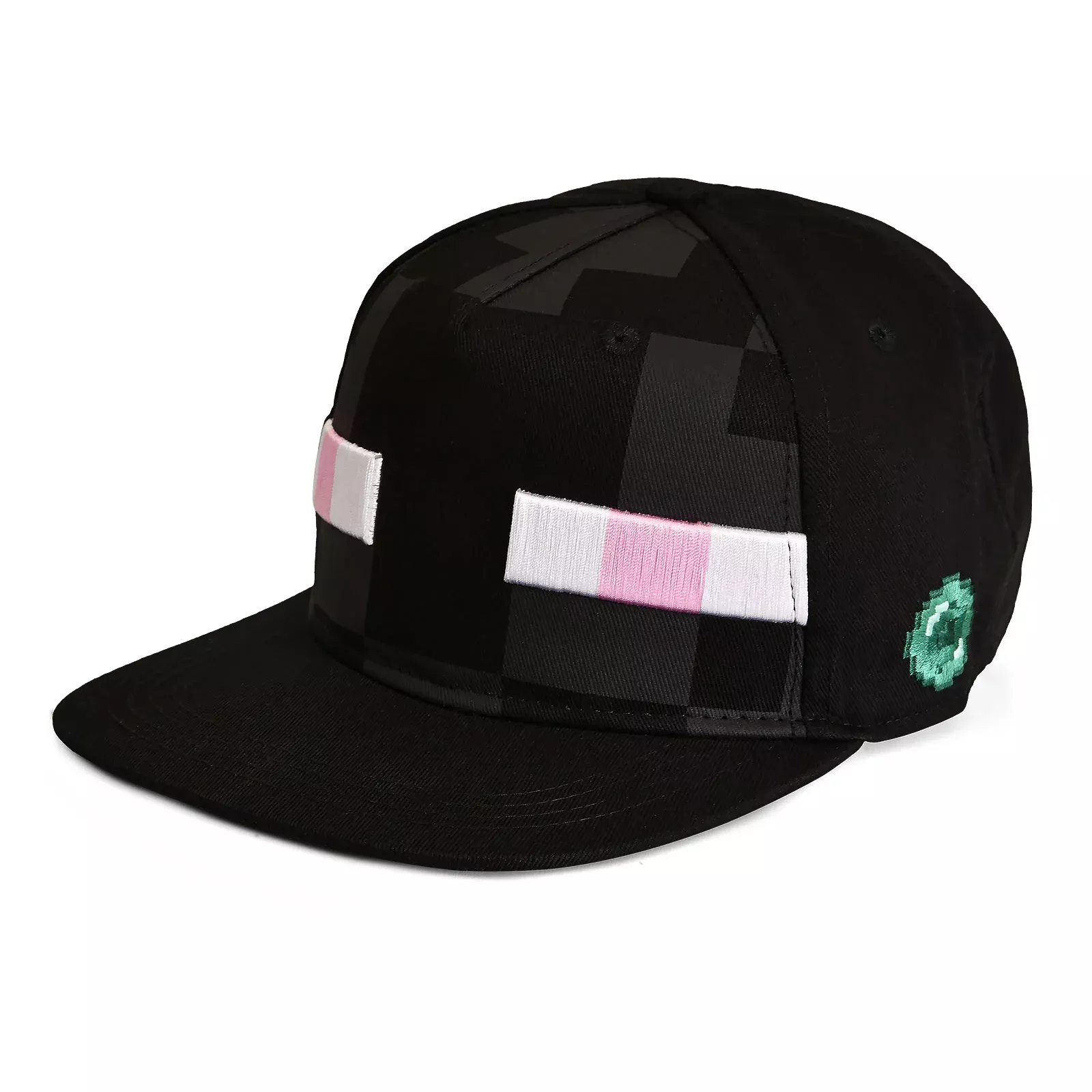 Minecraft - Enderman Snapback Cap for Kids Black