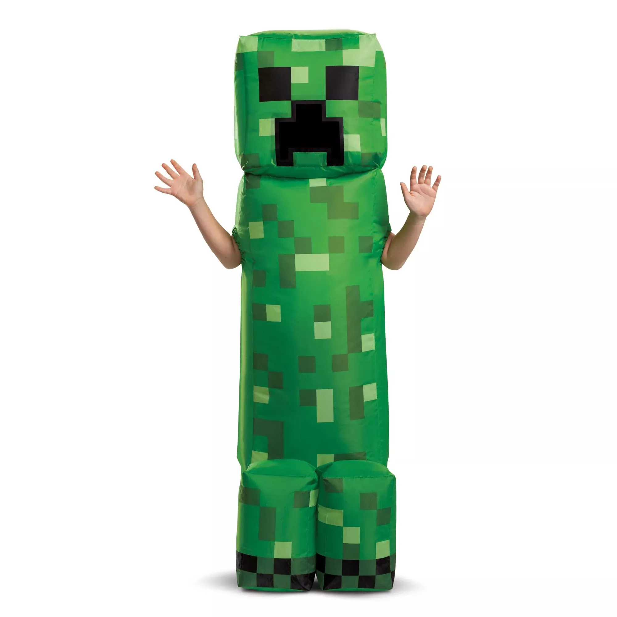 Minecraft Inflatable Creeper Child Costume | One Size