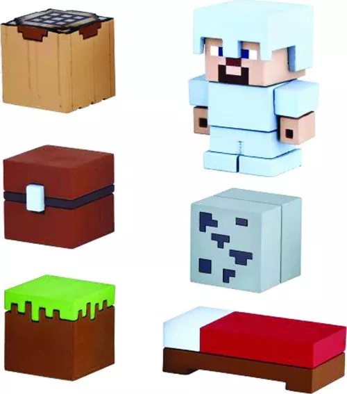 Minecraft Mine-Keshi Survival Pack With Steve Starter Set