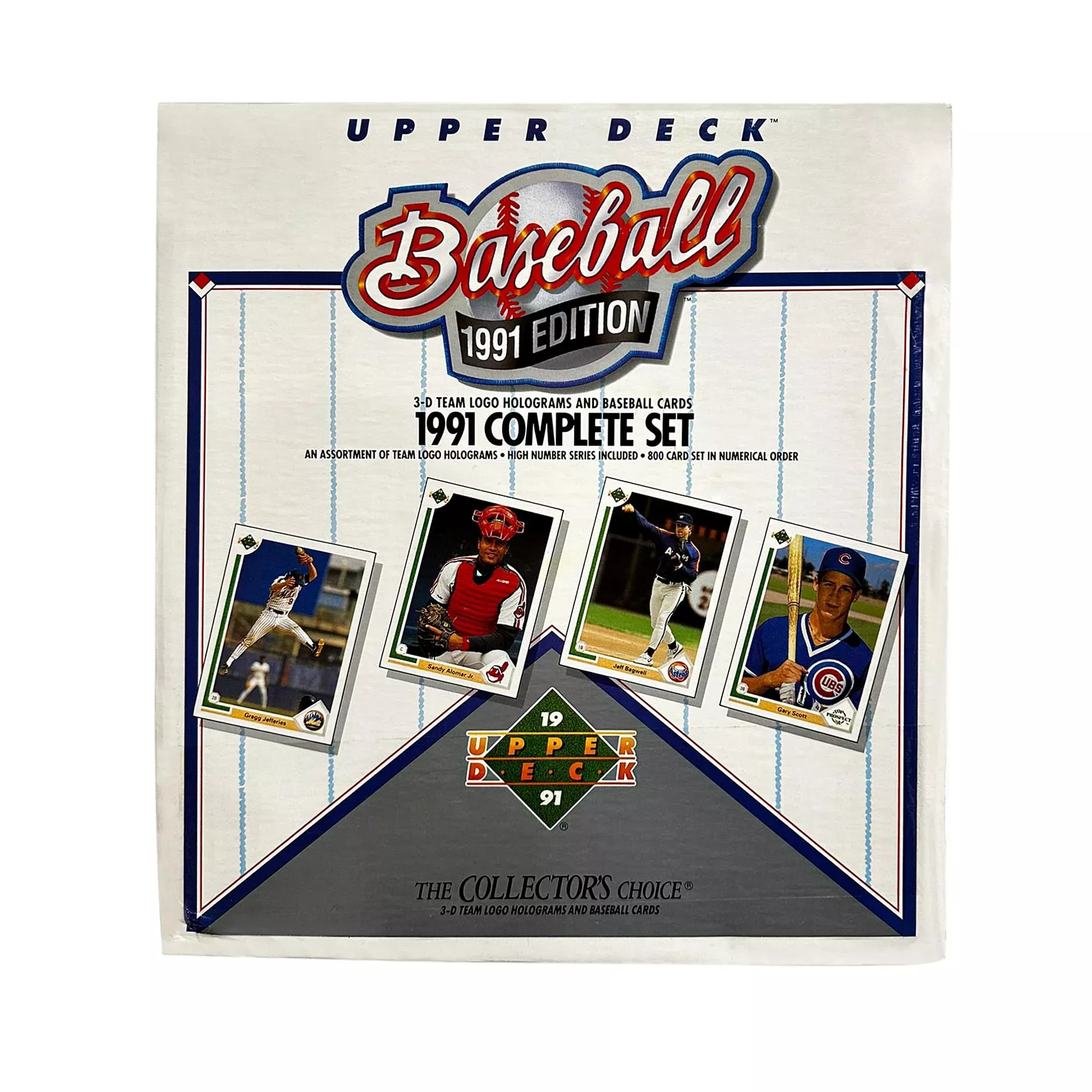 MLB 1991 Upper Deck Baseball Factory Sealed Set of 800 Cards