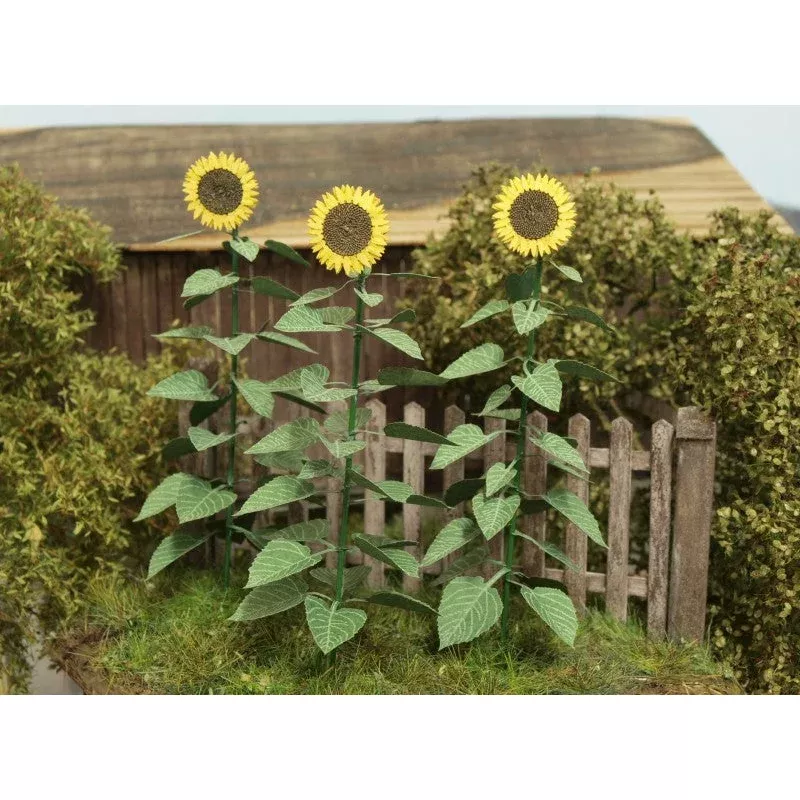 Model Scene - LOW VEGETATION 1:32 / 1:35 Sunflowers 1:35