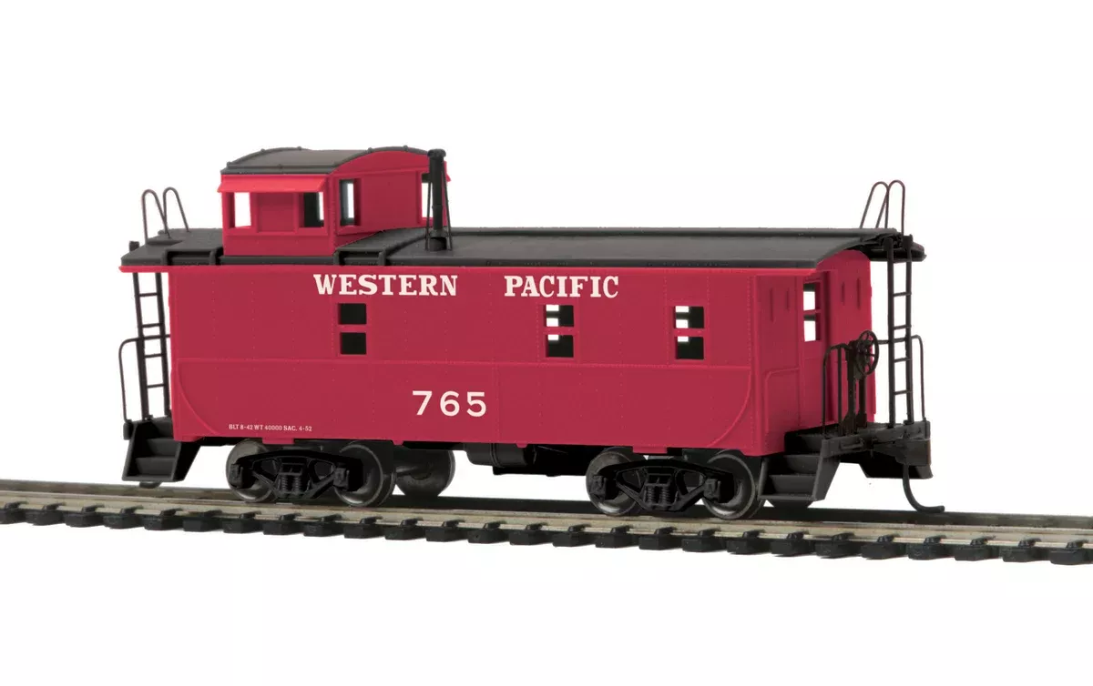 MTH 85-77011 HO Scale Steel Cupola Caboose Western Pacific WP 765