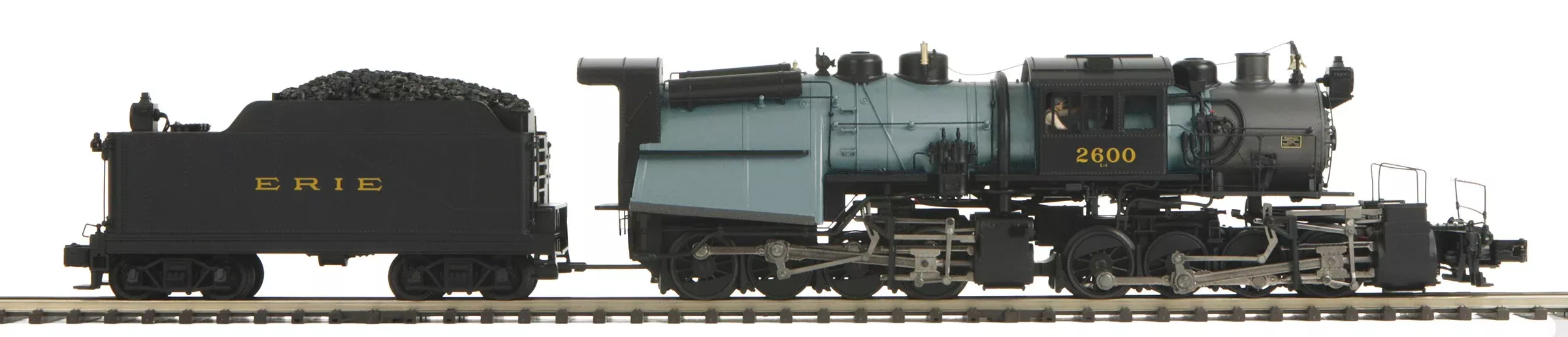 MTH Premier 20-3852-1 O Scale 0-8-8-0 Angus Steam Loco "Russian Iron" Erie 2600 with PS3