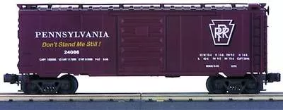 MTH Premier 20-9302 (MT-9302L) O Scale Boxcar Pennsylvania Railroad PRR 24086