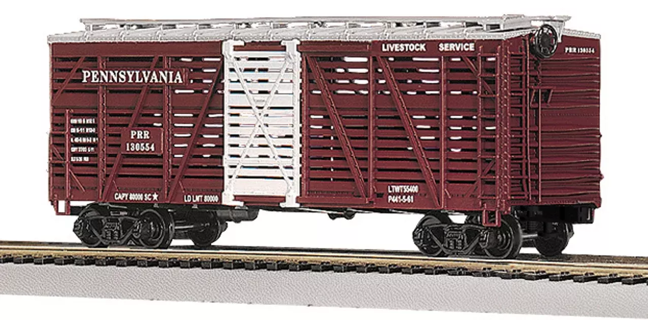 MTH Premier 20-94503 O Scale Stock Car Pennsylvania Railroad PRR 130554