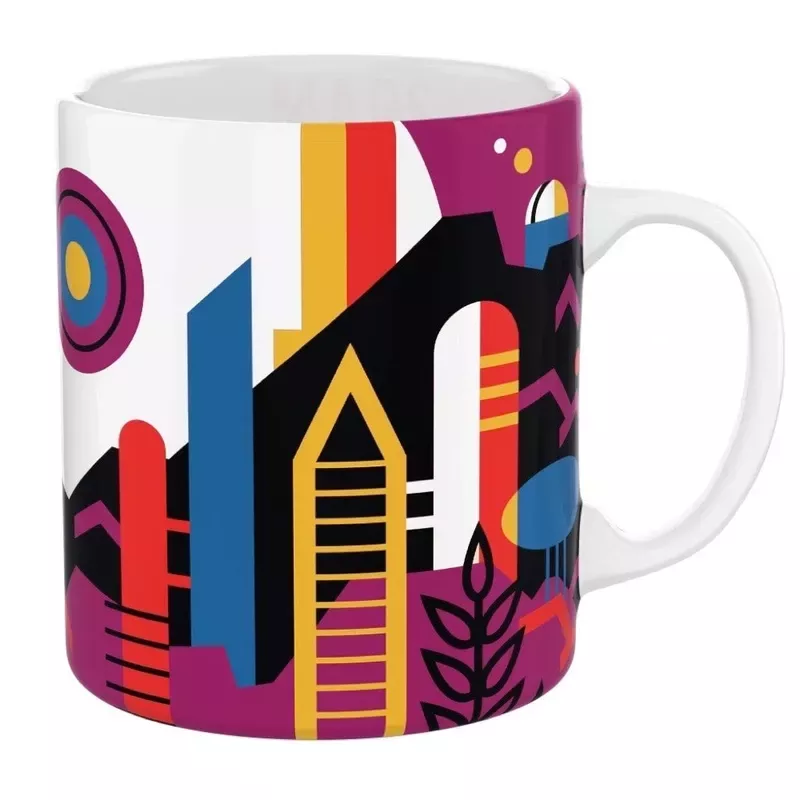 New York Puzzle Company Visit Mars Mug