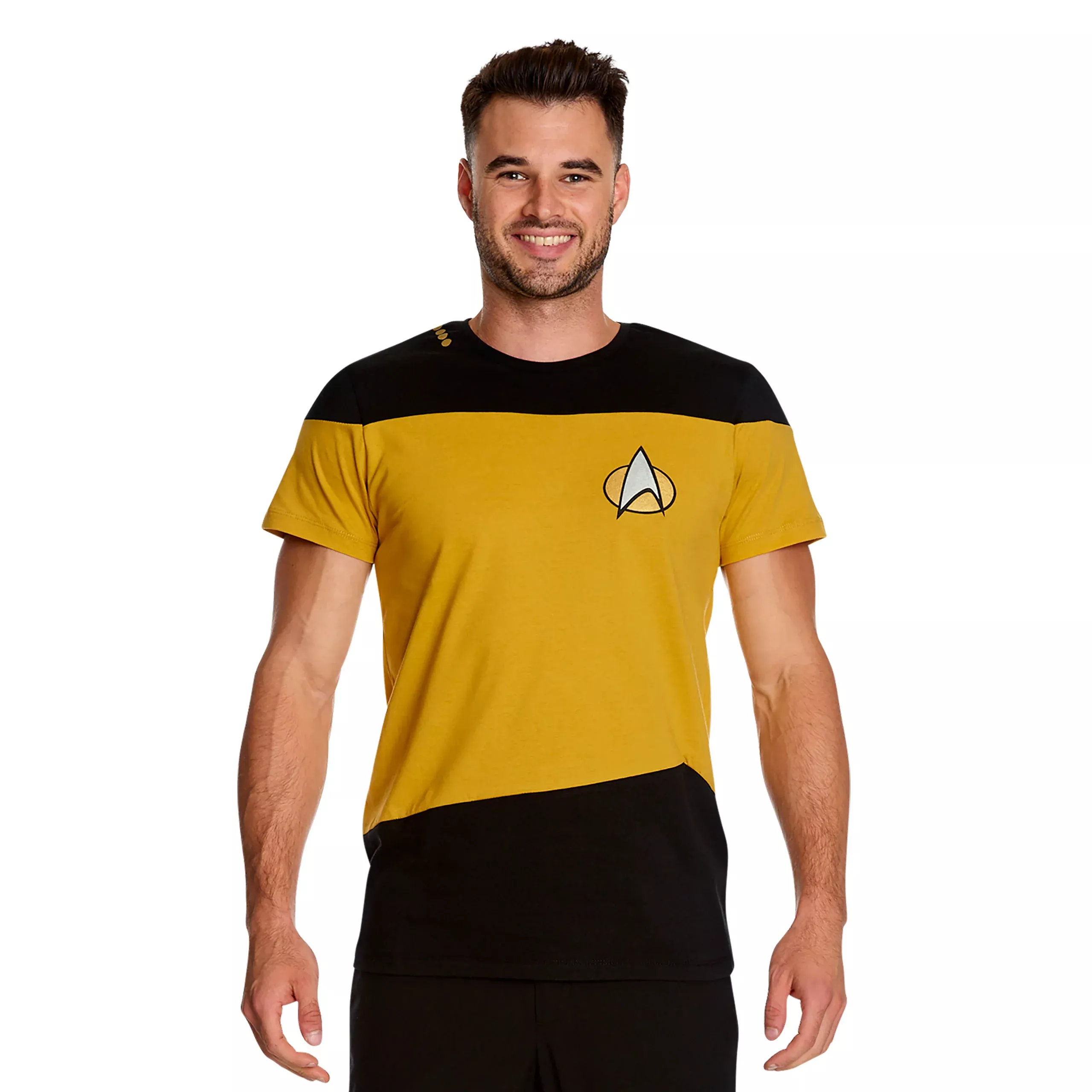 The Next Generation Uniform T-Shirt Yellow - Star Trek