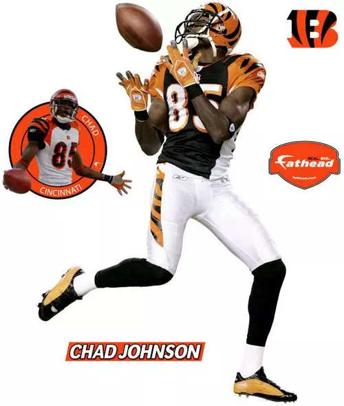 NFL Fatheads Chad Johnson Vinyl Decals