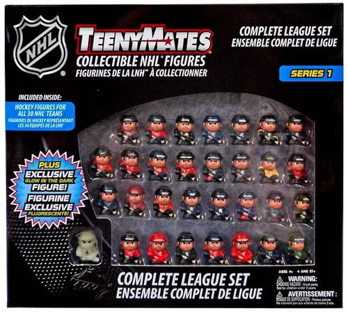 NHL TeenyMates Hockey Series 1 30-Piece Complete League Set
