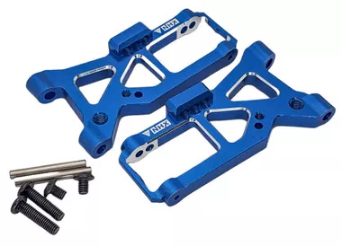 NHX RC Aluminum Front Suspension Arms -Blue (2) for Traxxas 4-Tec 2.0 / 3.0