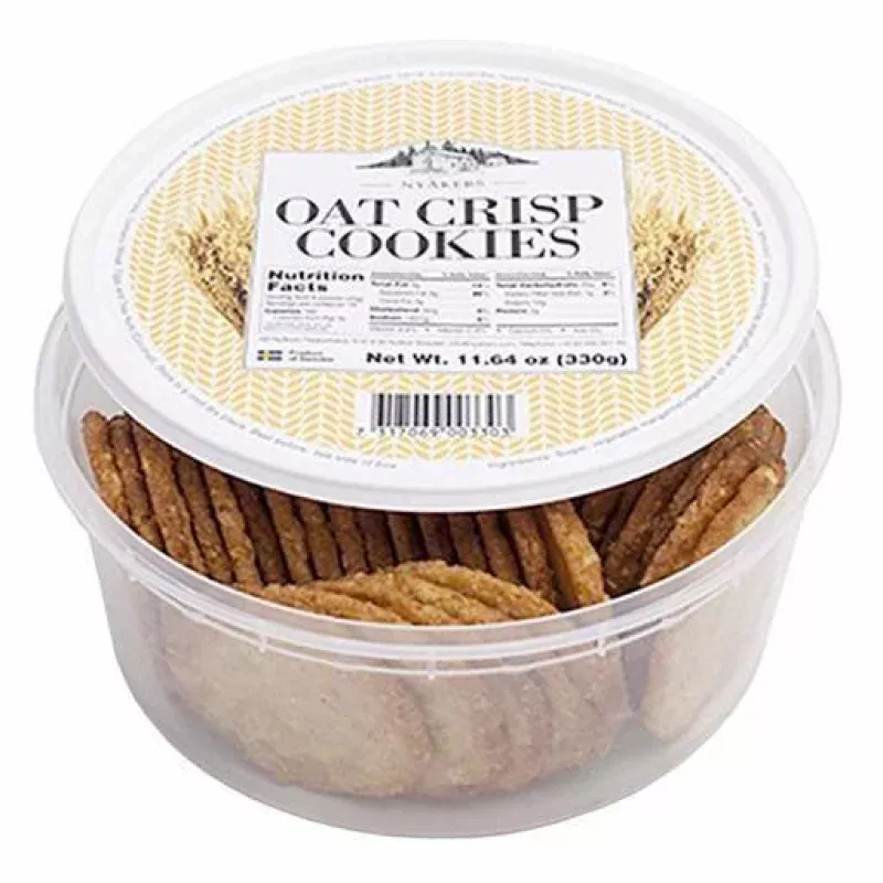 Nyakers Oat Crisp Cookies 11.64 oz
