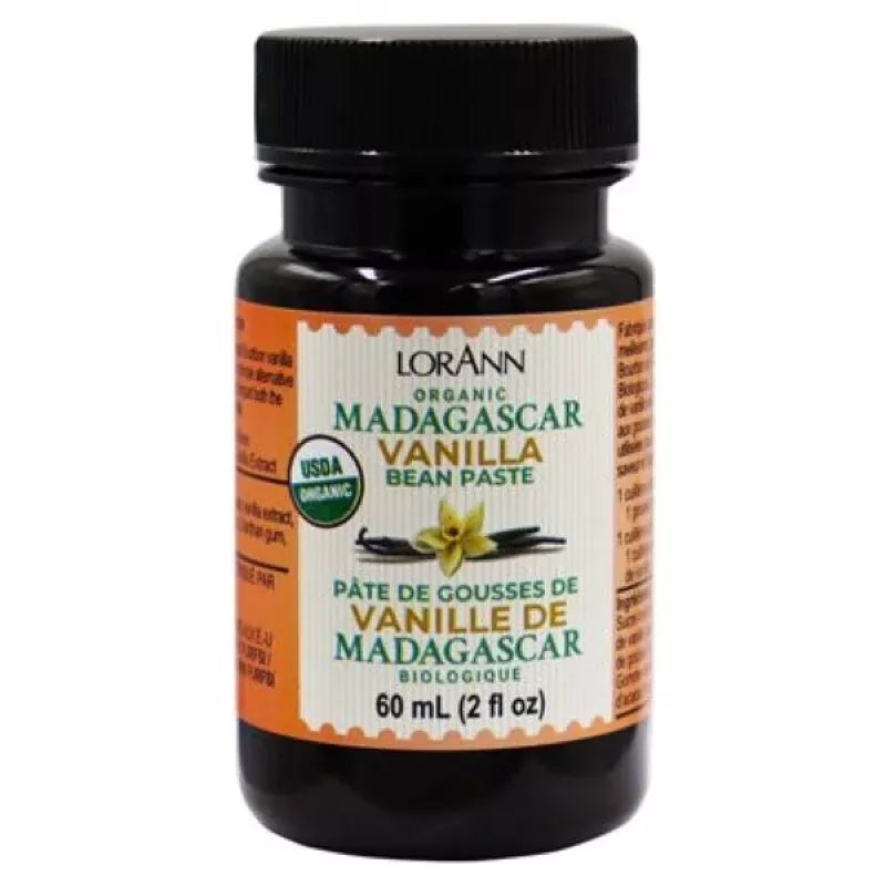 Organic Madagascar Vanilla Bean Paste, 2 oz 3000-0400