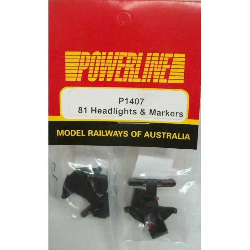 P1407 POWERLINE Parts - 81 Headlights & Markers