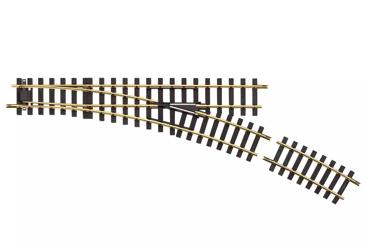Piko 35227 G Scale R7 Right Manual Switch, 22.5 Degrees