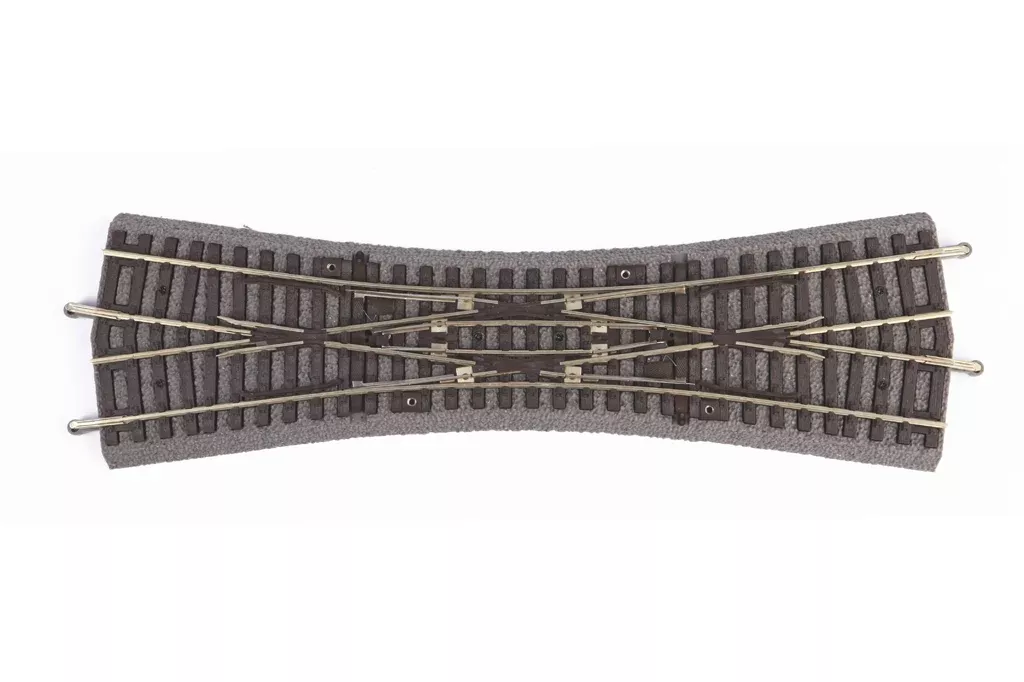 Piko 55424 HO Scale Roadbed Double Slip Switch DKW, 239mm