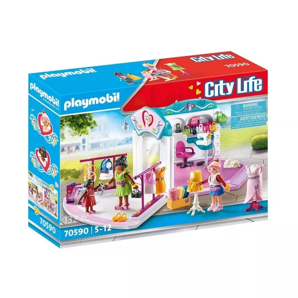 Playmobil City Life Fashion Design Studio Building Set 70590