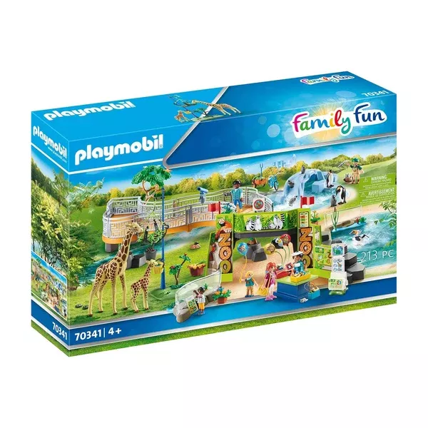 Playmobil Family Fun Large City Zoo Building Set 70341