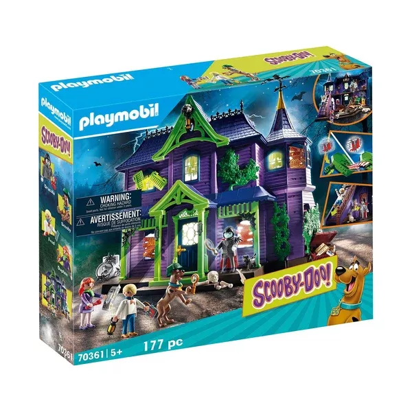 Playmobil Scooby-Doo! Adventure In The Mystery Mansion 70361