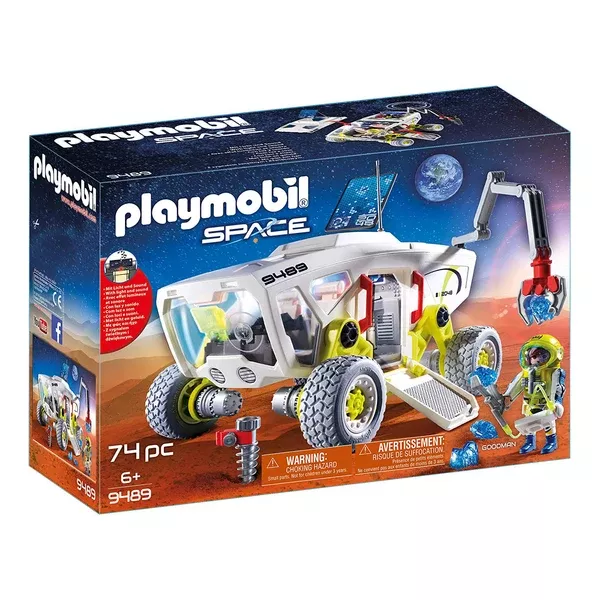 Playmobil Space Mars Research Vehicle Building Set 9489