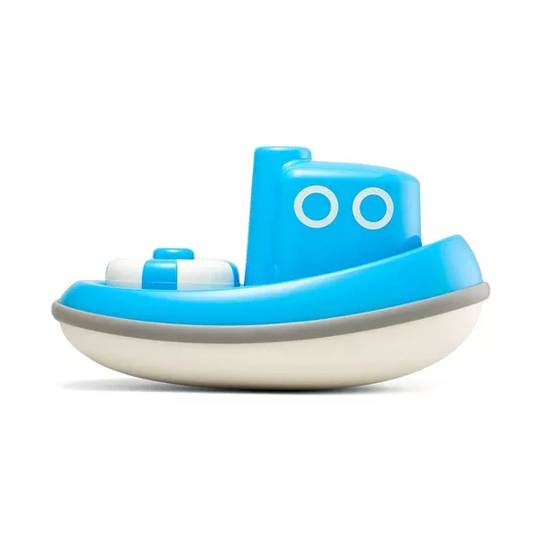 Playmonster Blue Tug Boat Floating Bath Toy Figure