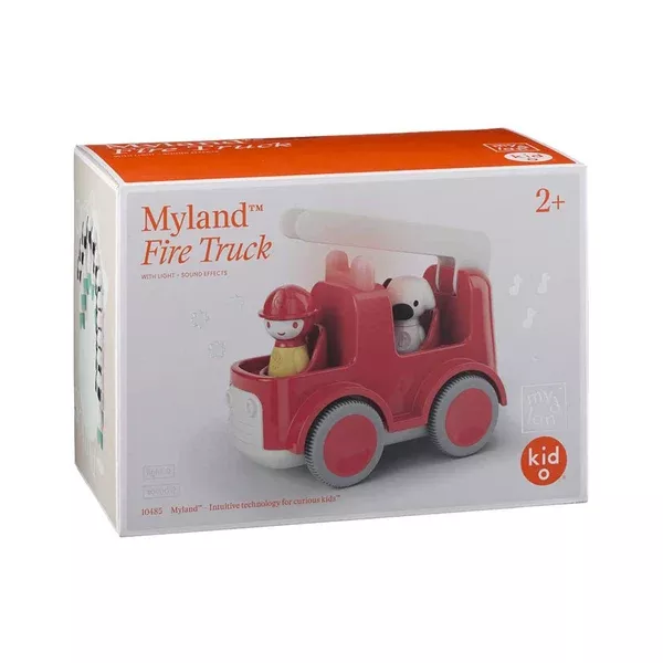 Playmonster Myland Fire Truck With Lights And Sounds Figure