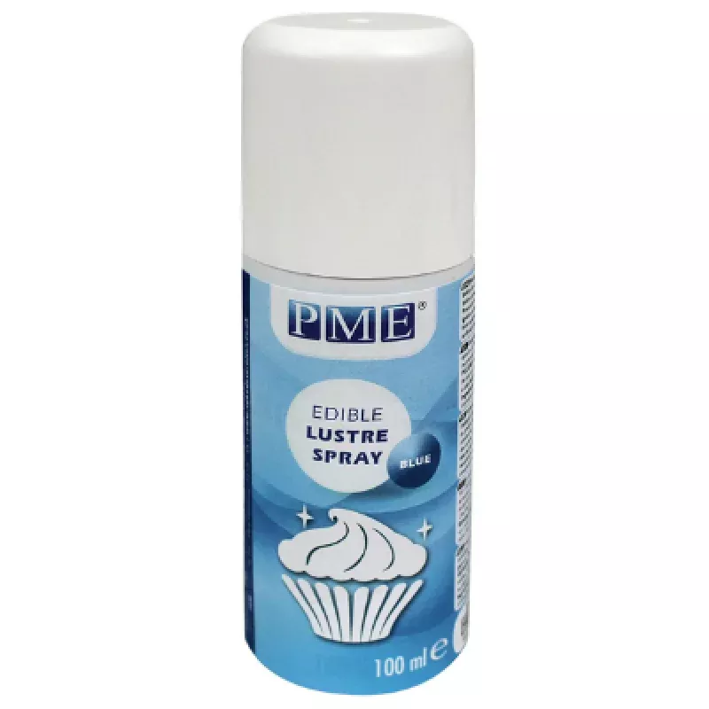 PME Lustre Edible Spray - Blue ( 100ml - 3.38 OZ) #LS692
