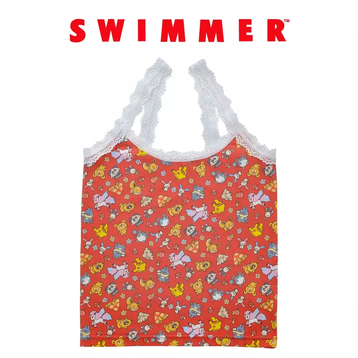 Pokemon Center Original Swimmer Camisole Henteko Cute 130
