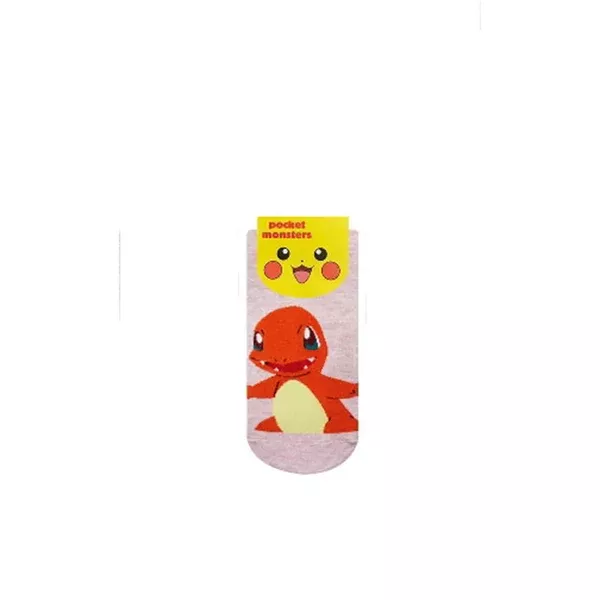 Pokemon Charmander Single Pair Youth Ankle Socks