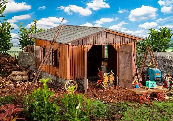 POLA 331724 G Gauge Wooden Barn Kit