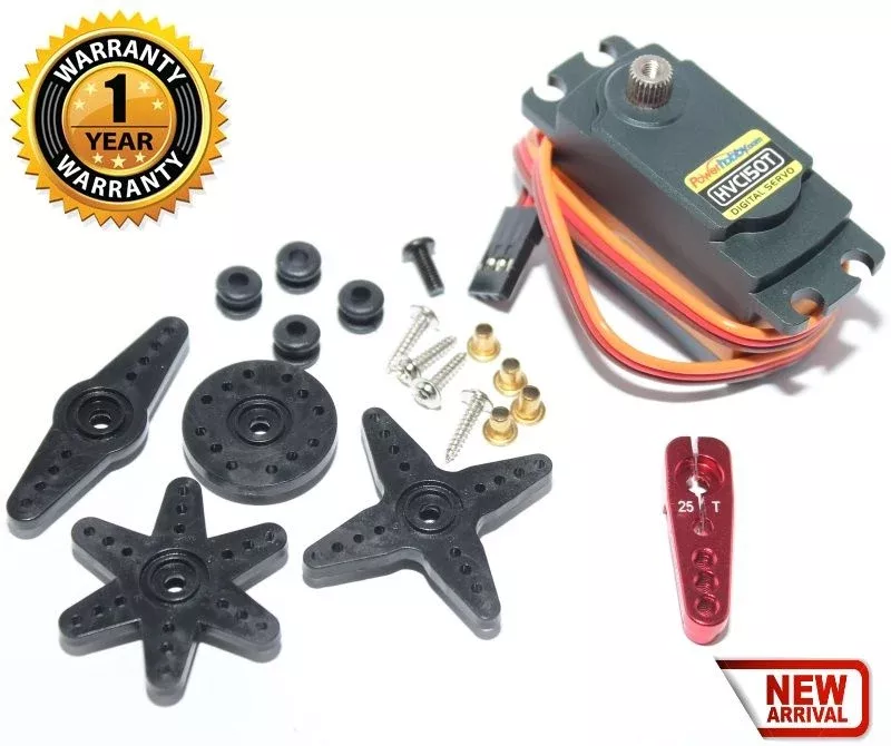 Powerhobby DHVC150T High Torque HV Digital Titanium Gear Low Profile Servo