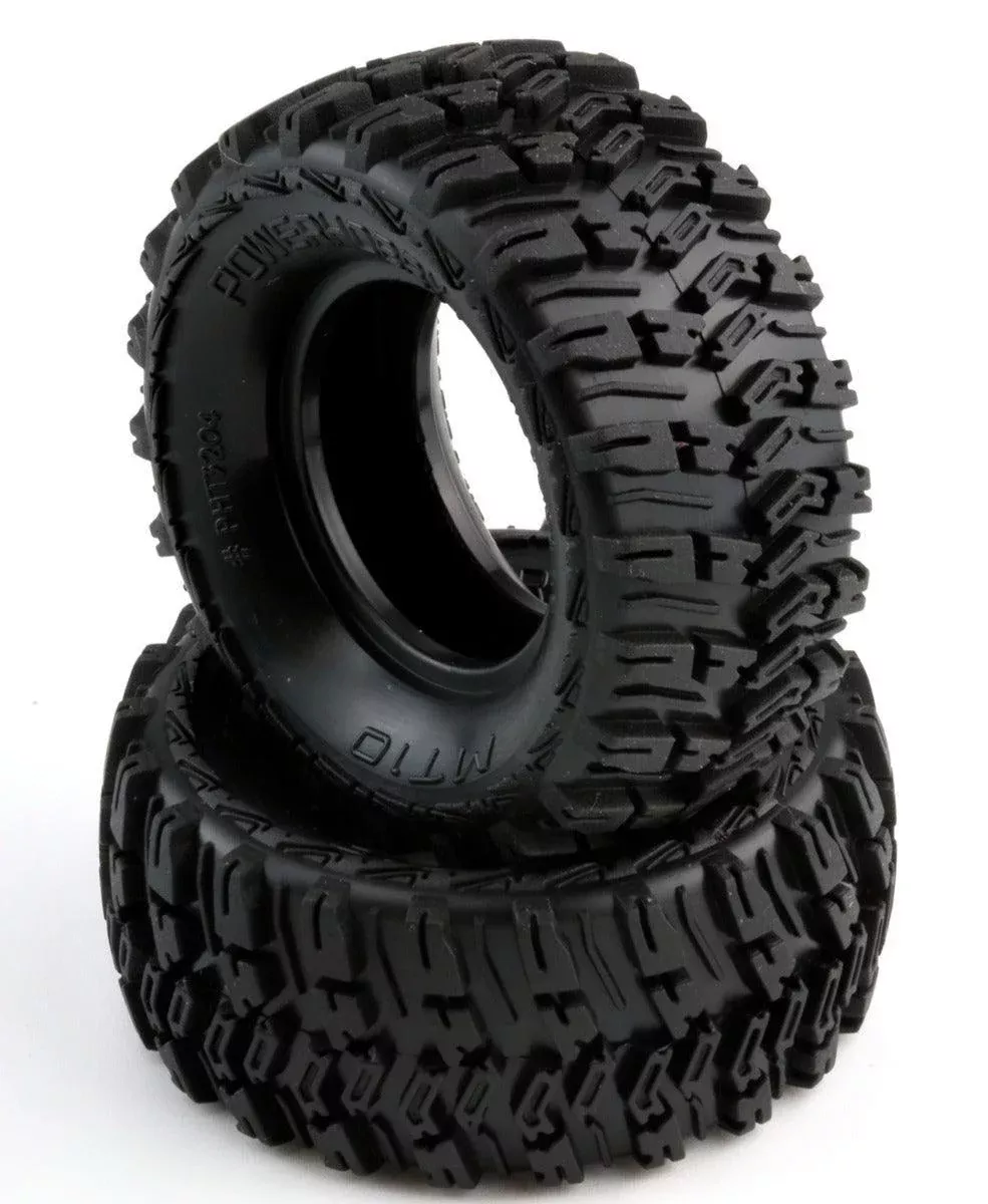 Powerhobby MT10 1.0” Micro Crawler Tires 1/24 Axial SCX24 C10 Jeep Betty