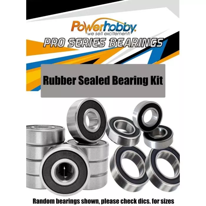 Powerhobby PHB042 Pro Series Rubber Sealed Bearing Kit for TRX-4 Sport