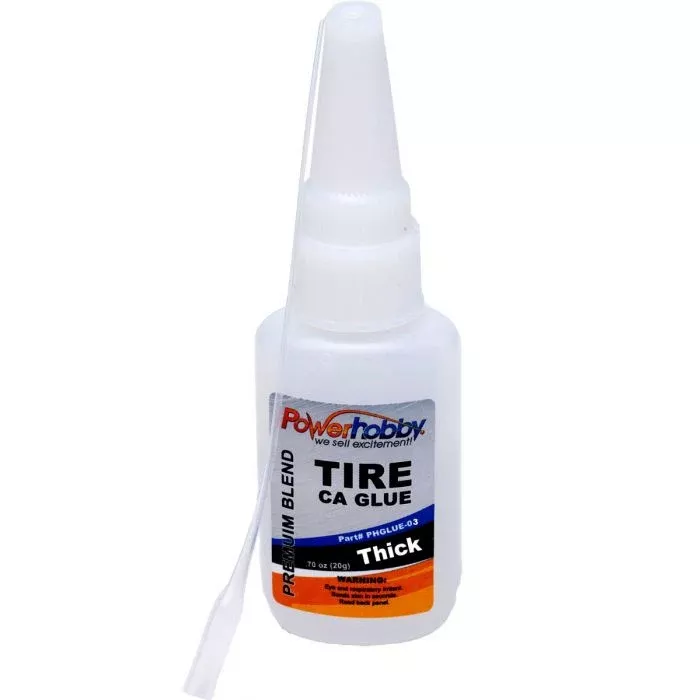 Powerhobby PHGlue-02 Premium Blend CA Tire Glue with Thick Tip