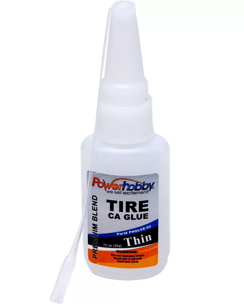 Powerhobby PHGlue-03 Premium Blend CA Tire Glue with Thin Tip