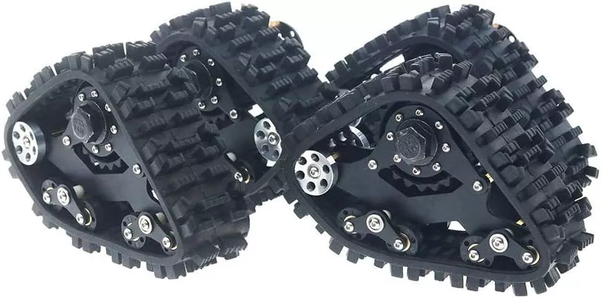Powerhobby Tracks Wheel Sandmobile Conversion Snow Tire Axial SCX10 I II