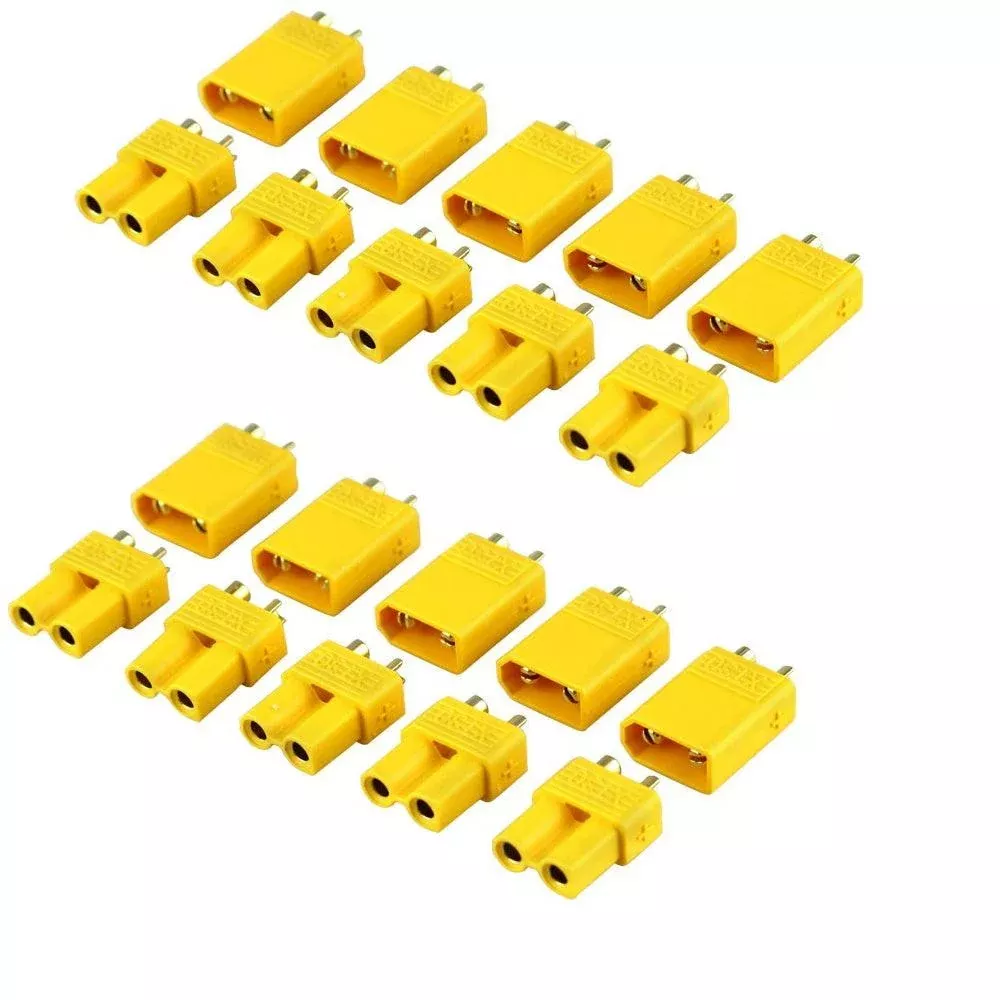 Powerhobby XT30 Connectors / Plugs Male / Female (20)