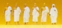 Preiser 80903 1/200 Scale 1:200 Scale Figures Mecca Pilgrims pkg(6)