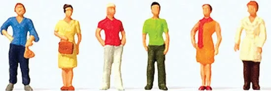Preiser 80915 1:200 Scale Standing Women Figure Set