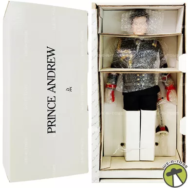 Prince Andrew The Royal Wedding 19" Porcelain Doll Danbury Mint NEW