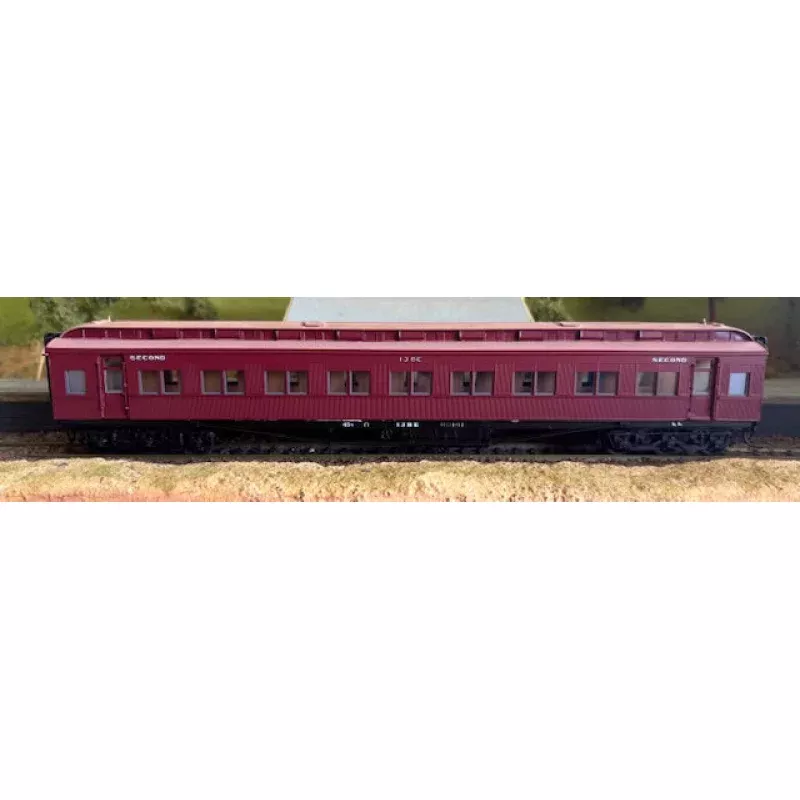 PSM - Brass Model - V.R. 'E' Car - BE #13 Second Class Passenger Car - Precision Scale Models