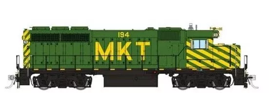 Rapido Trains 40016 HO Scale EMD GP40 Diesel Missouri Kansas Texas MKT 216