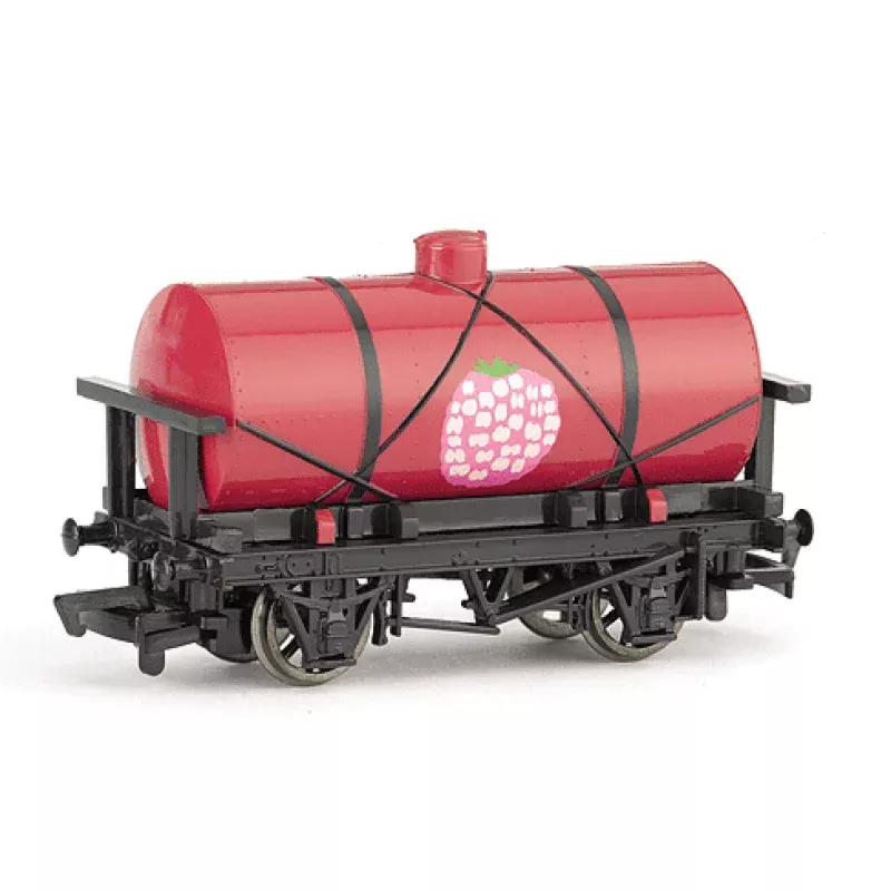 Raspberry Syrup Tanker HO - - THOMAS & FRIENDS, #77033. **