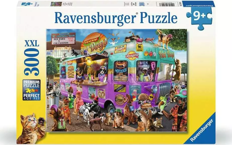 Ravensburger 13416 Puzzle Hot Diggity Dogs