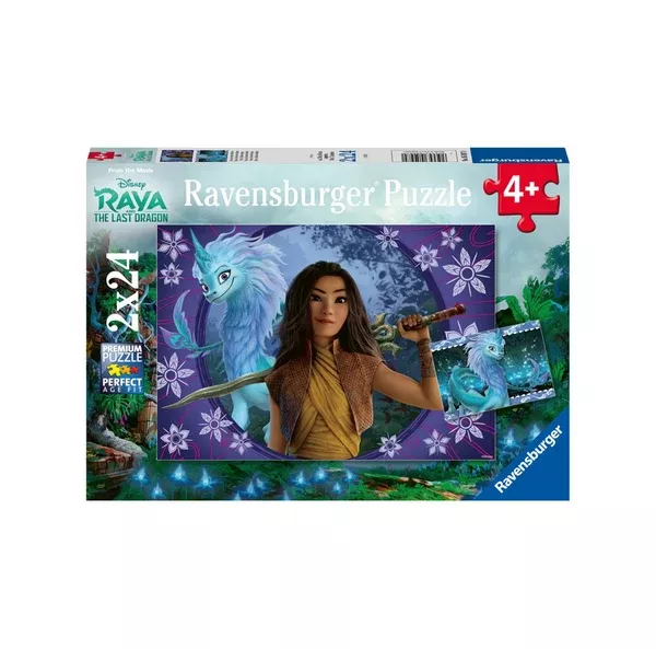 Ravensburger Disney Raya And The Last Dragon Sisu 2x24 Puzzle
