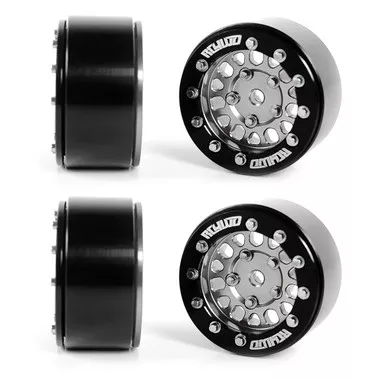 RC4WD Z-W0278 1.0" Competition Beadlock Wheels (4) : 1/18 Gelande II