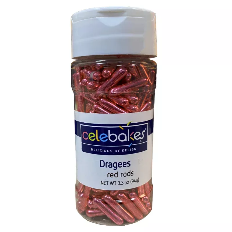 Red Rod Dragees, 3.3 oz. #7500-785816R