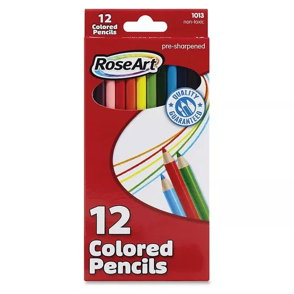 Rose Art 12 Count Colored Pencils