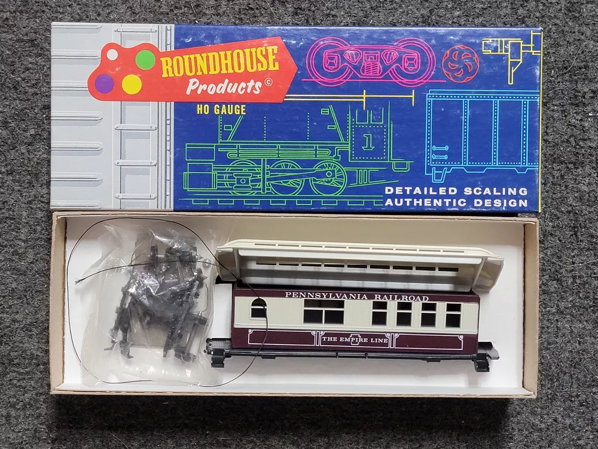 Roundhouse 3736 HO Scale Overton Observation Kit Pennsylvania PRR